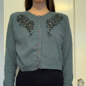 Softest blue sweater ever